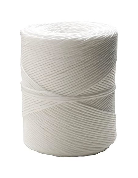 BOBINA HILO RAFIA BLANCA 700 GR
