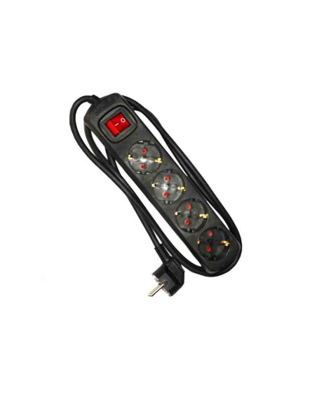 BASE 4T C/INTERRUPTOR MATEL 1.5MT NEGRA