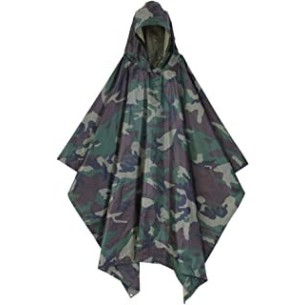 CHUBASQUERO PONCHO CAMUFLAJE ESPECIAL CAZA BENSON