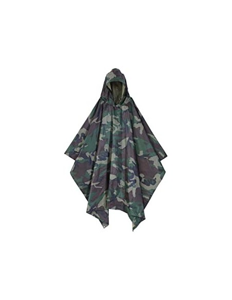 CHUBASQUERO PONCHO CAMUFLAJE ESPECIAL CAZA BENSON