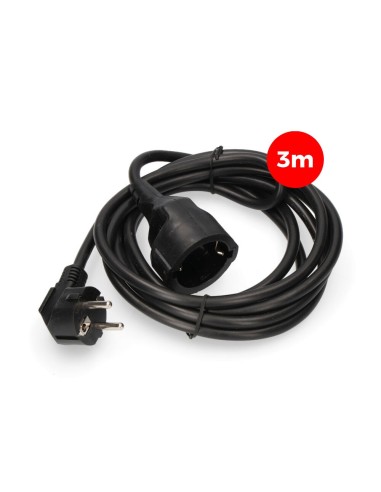 ALARGADOR 3MT EDM NEGRO