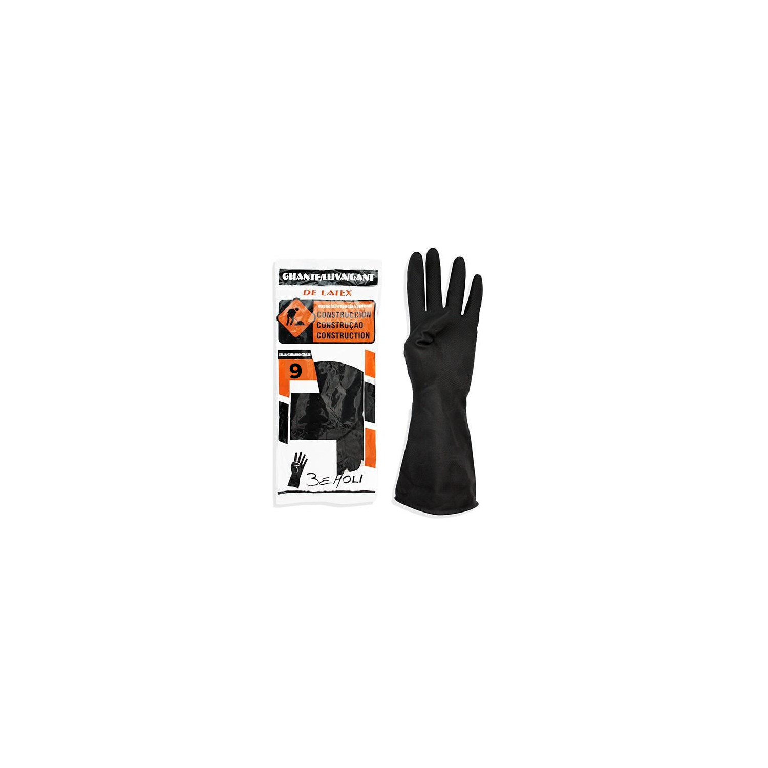GUANTE LATEX CONSTRUCCION BEHOLI GUANTE LATEX CONSTRUCCION BEHOLI