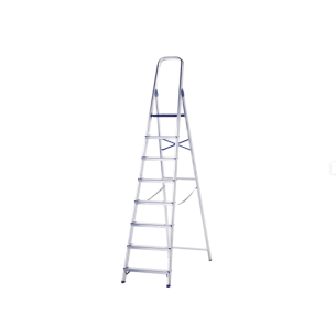 ESCALERA ALUMINIO 8 PELDAÑOS FERROTECH