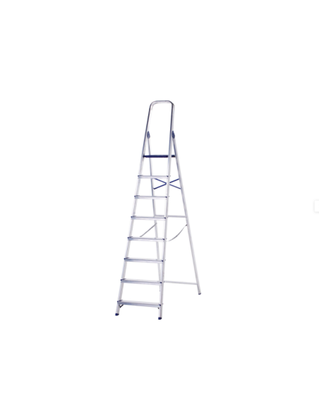 ESCALERA ALUMINIO 8 PELDAÑOS FERROTECH