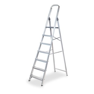 ESCALERA ALUMINIO 7 PELDAÑOS