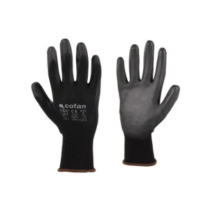 GUANTE NEGRO ECOCONTACT T-6