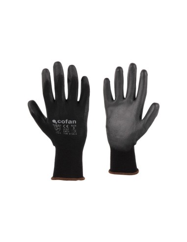 GUANTE NEGRO ECOCONTACT T-6