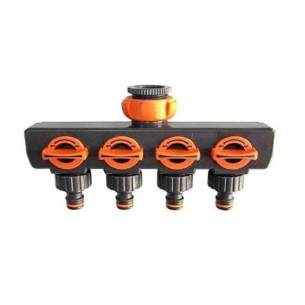 ADAPTADOR 4 VIAS CON EMPALME RAPIDO FERROTECH