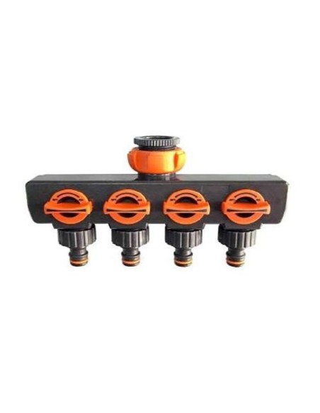 ADAPTADOR 4 VIAS CON EMPALME RAPIDO FERROTECH