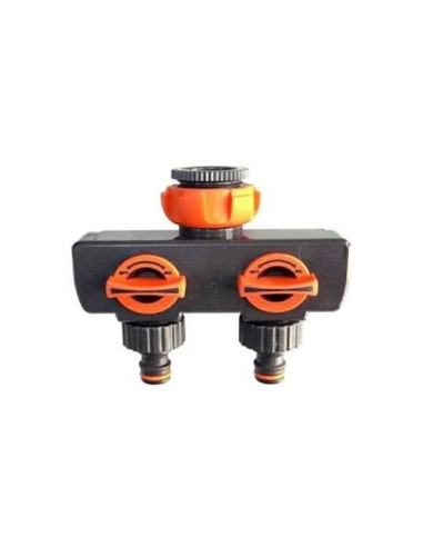ADAPTADOR 2 VIAS CON EMPALME RAPIDO FERROTECH