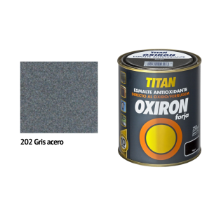 ESMALTE ANTICORROSIVO OXIRON FORJA GRIS ACERO 750M