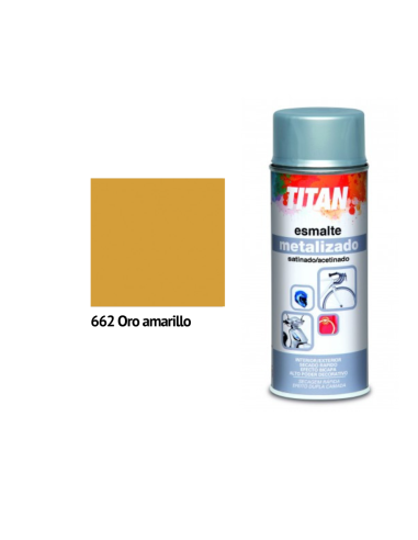 SPRAY METALIZADO TITAN ORO