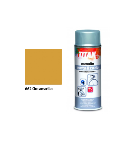 SPRAY METALIZADO TITAN ORO