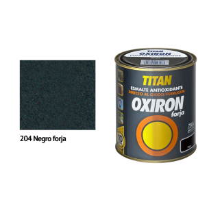 ESMALTE ANTICORROSIVO OXIRON FORJA NEGRO 375ML
