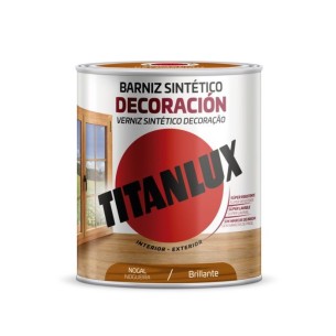 BARNIZ UNIVERSAL TITAN (NOGAL) 750ML