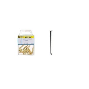 PUNTA ACERO PLANA ZINC. 2X30 (BLISTER)