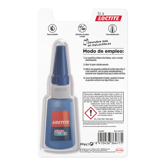 PEGAMENTO SUPER GLUE-3  20g