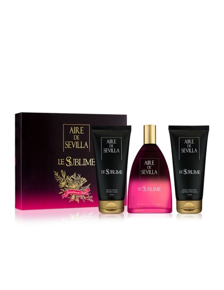 COLONIA AIRE DE SEVILLA LE SUBLIME 150ML+GEL+BODY
