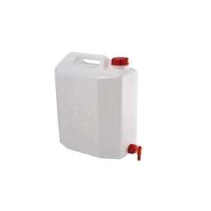 BIDON PLASTICO CON GRIFO 10LT USO ALIMENTARIO