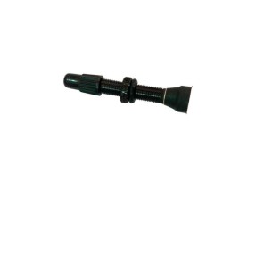 JUEGO VALVULA BICICLETA LARGA 60MM NEGRA