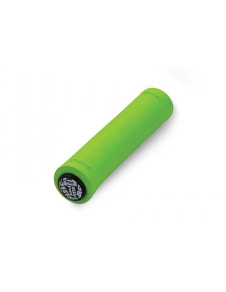 PUÑO BICICLETA SILICONA VERDE SILIC1