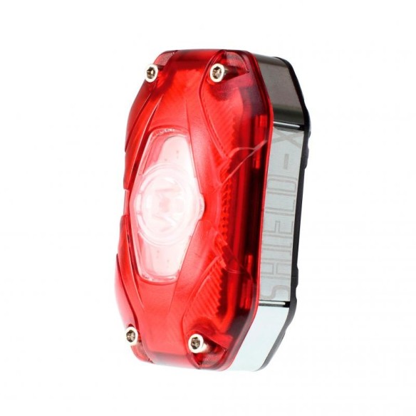 LUZ TRASERA BICICLETA USB 150 LUMENS SHIELD-X