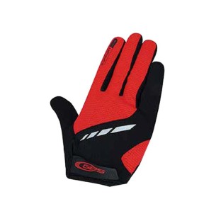 GUANTE CICLISMO LARGO CONFORT LINE GES ROJO T.M