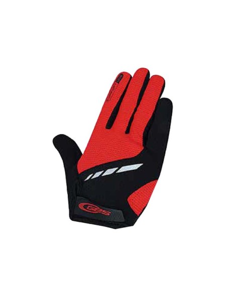 GUANTE CICLISMO LARGO CONFORT LINE GES ROJO T.M 
