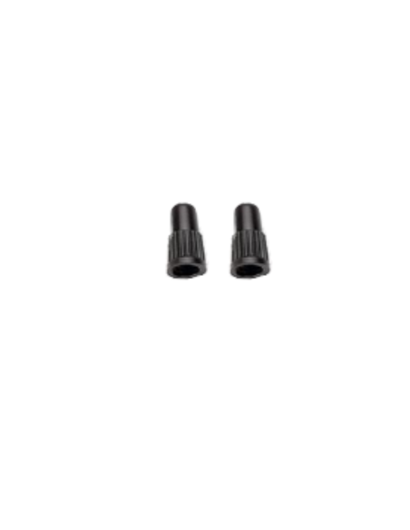 TAPON VALVULA BICICLETA NEGRO 2 UNID.