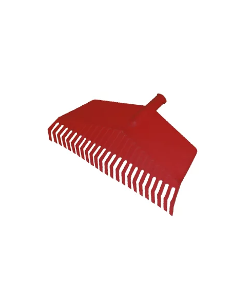 RASTRILLO DE PLASTICO S/P ROJO DURO