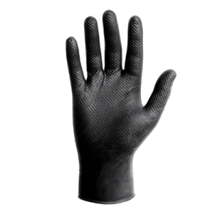 GUANTES NITRILO VITO CAJA 50UNID. NEGRO