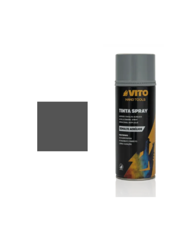 SPRAY VITO ALTA TEMPERATURA GRIS ALUMINIO 400ML