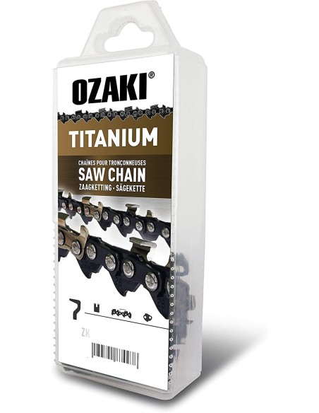 CADENA MOTOSIERRA TITANIO 3/8 0,50" 1,3mm 52E OZAKI
