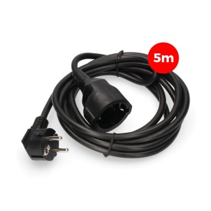 ALARGADERA 5MT EDM NEGRO