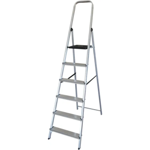 ESCALERA ALUMINIO 6 PELDAÑOS