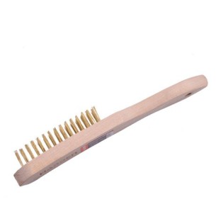 CEPILLO DE ALAMBRE HARDEN MANGO MADERA