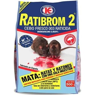 RATICIDA RATIBROM 2  500GR