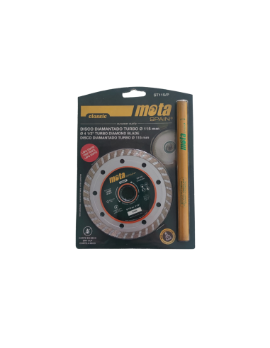 DISCO DE CORTE DIAMANTE MOTA 115MM