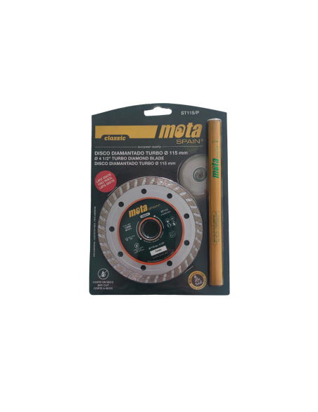 DISCO DE CORTE DIAMANTE MOTA 115MM