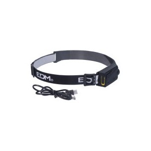 LINTERNA FRONTAL EDM 280 LUMENS CON SENSOR 2