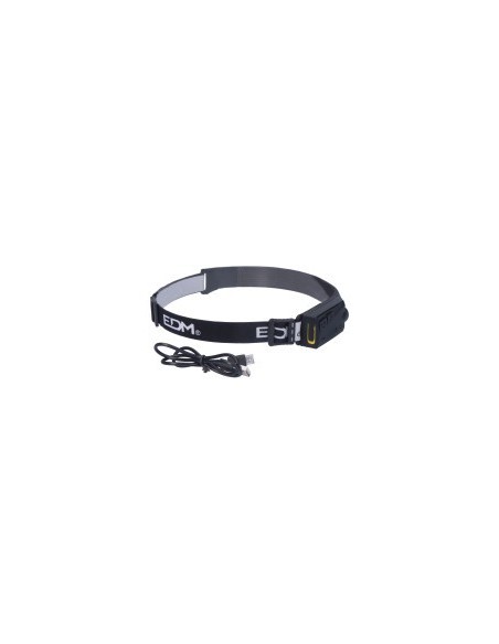 LINTERNA FRONTAL EDM 280 LUMENS CON SENSOR