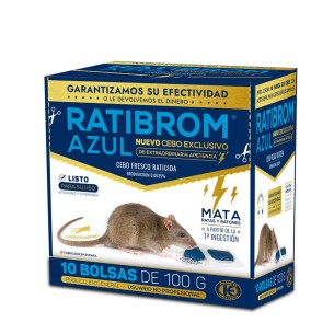 RATIBROM AZUL CEBO BOLSA 100gr