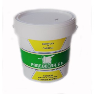 PINTURA PAREDECOR ACRÍLICO EXT/INT 20 KG