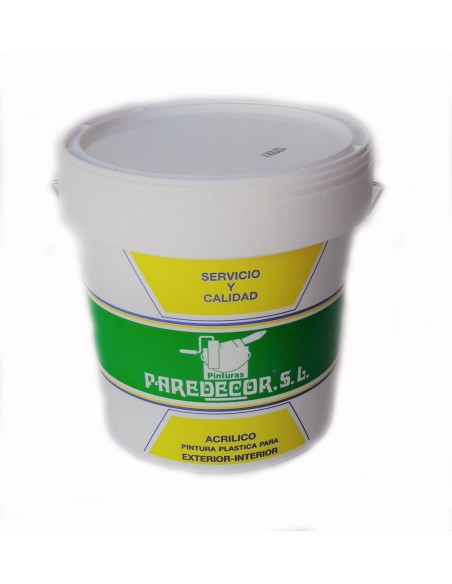 PINTURA PAREDECOR ACRÍLICO EXT/INT 20 KG