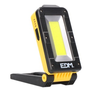 Linterna recargable led con base 500lm edm