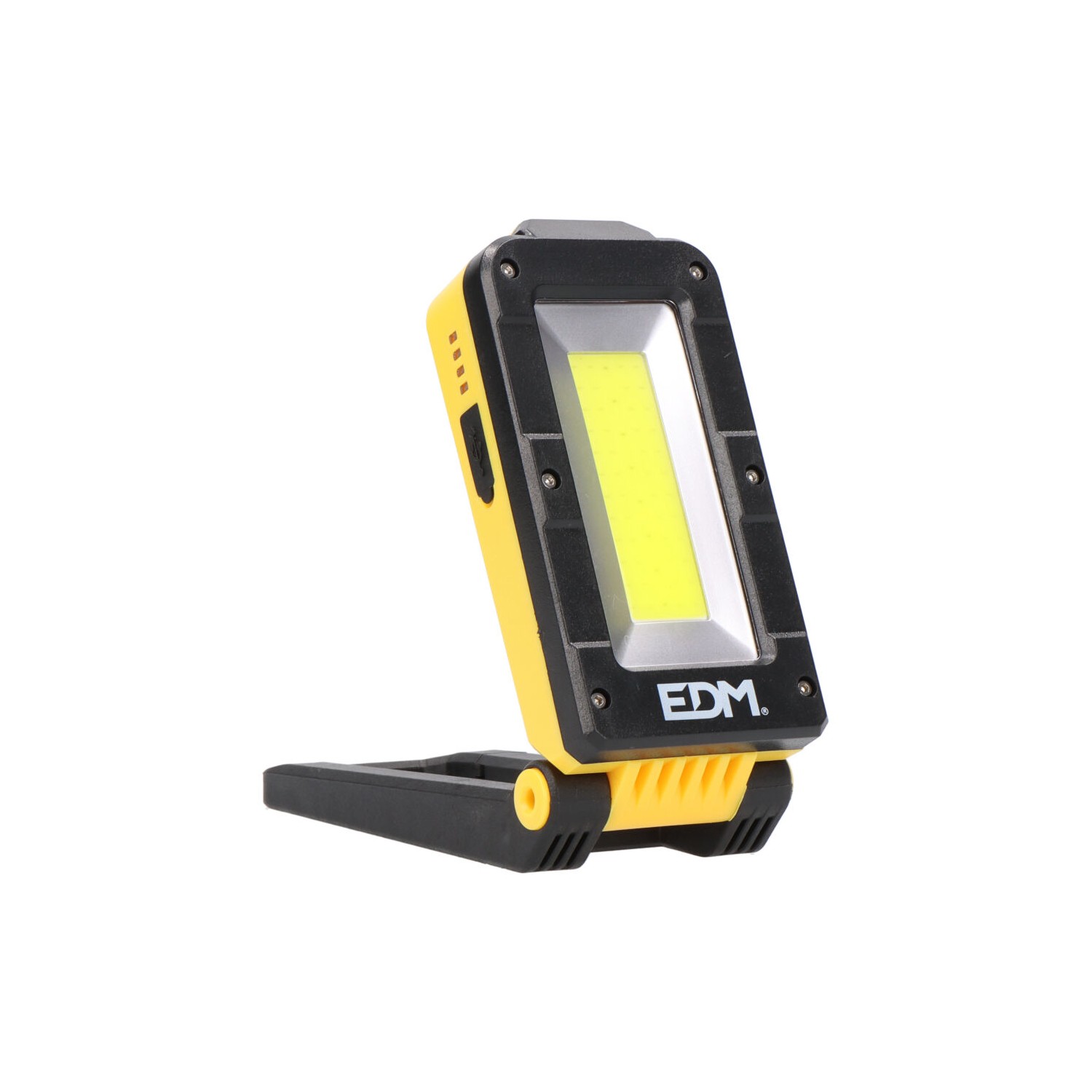 Linterna recargable led con base 500lm edm Linterna recargable led con base 500lm edm