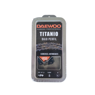 CADENA MOTOSIERRA DAEWOO TITANIO 1/4 0,43" 1.1mm 64E