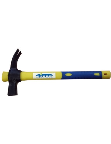 MARTILLO ENCOFRADOR SIFER MANGO FIBRA 700GR