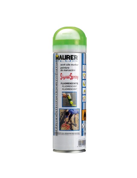 SPRAY MARCADOR MAURER FLUORESCENTE VERDE
