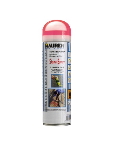 SPRAY MARCADOR MAURER FLOURESCENTE ROJO